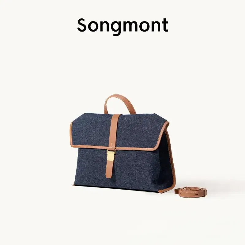 Color: Beige - Songmont Mountain Rambler Backpack, Unisex Convertible Briefcase for Work Commute & Crossbody Carry