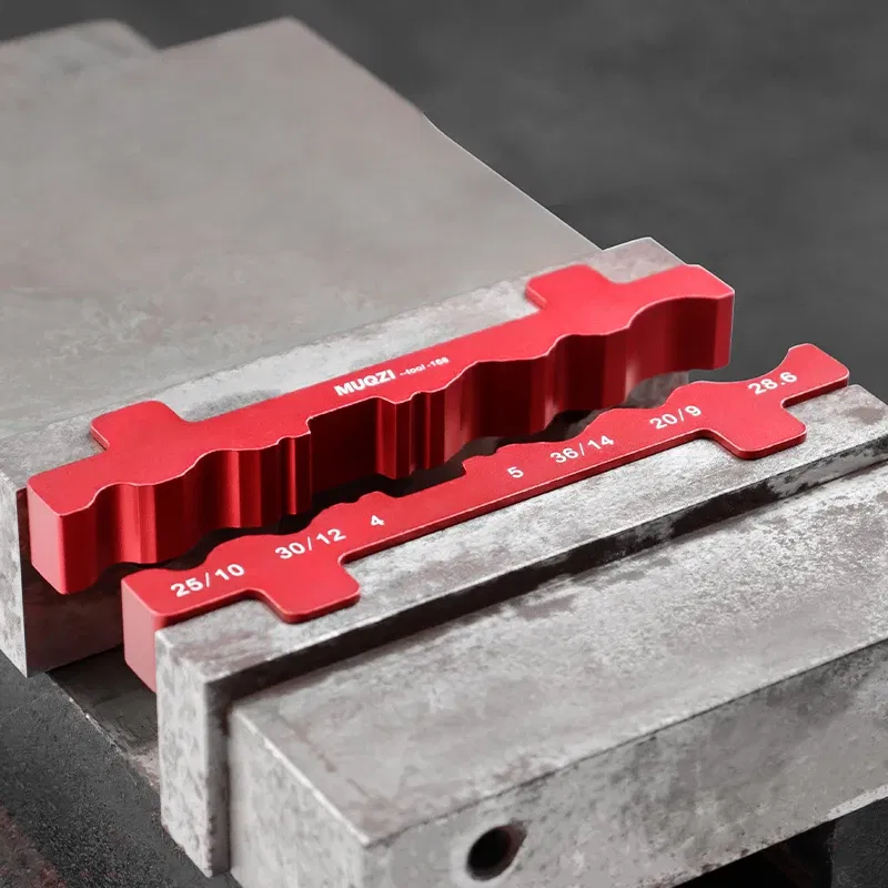 Color: Orange - MUQZI Universal Bench Vise Jaw Inserts Vise Pads for Pedal Seatpost Cassette Fork Hub Bike Tool Compatible with Any Metal Vise