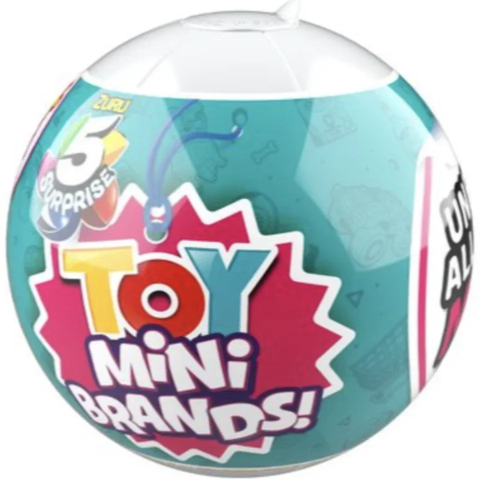Color: Blue - 5 Surprise DISNEY Mini Toy Brands Mystery Capsule Collectibles Toys Blind Ball Children's Gift