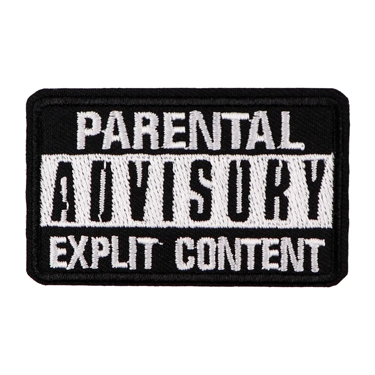 Color: Antique Copper - Letters Black Embroidery Patch Funny Quotes Iron On Patches For Clothing Thermoadhesive Patches On Clothes DIY Sew Badges