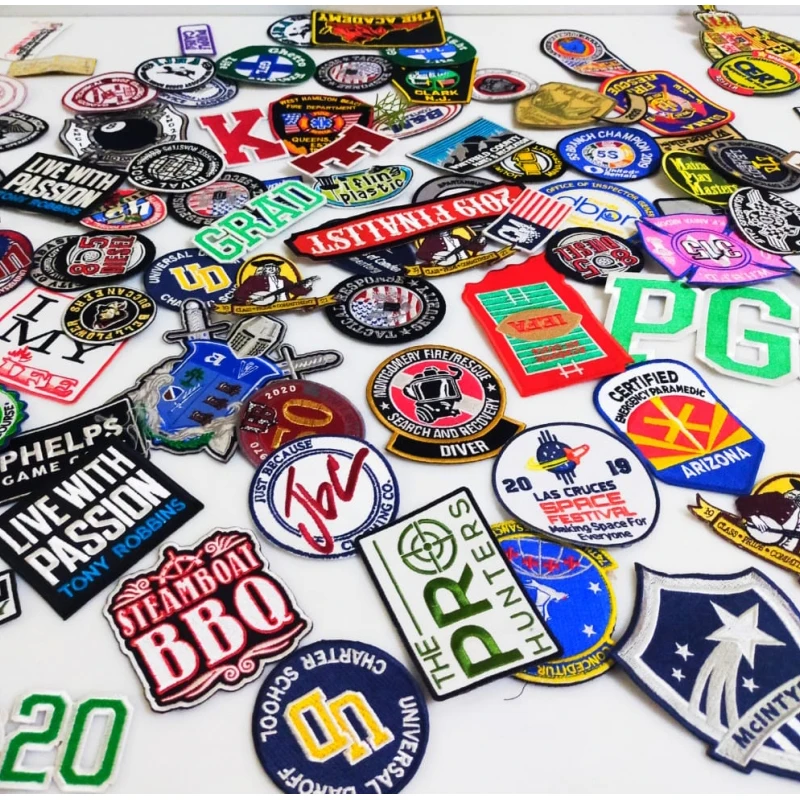 Custom Embroidered Patches Personalized custom embroidery Logo Military Tactical Badge Hook and Loop Clothing Hat Bags Accessory