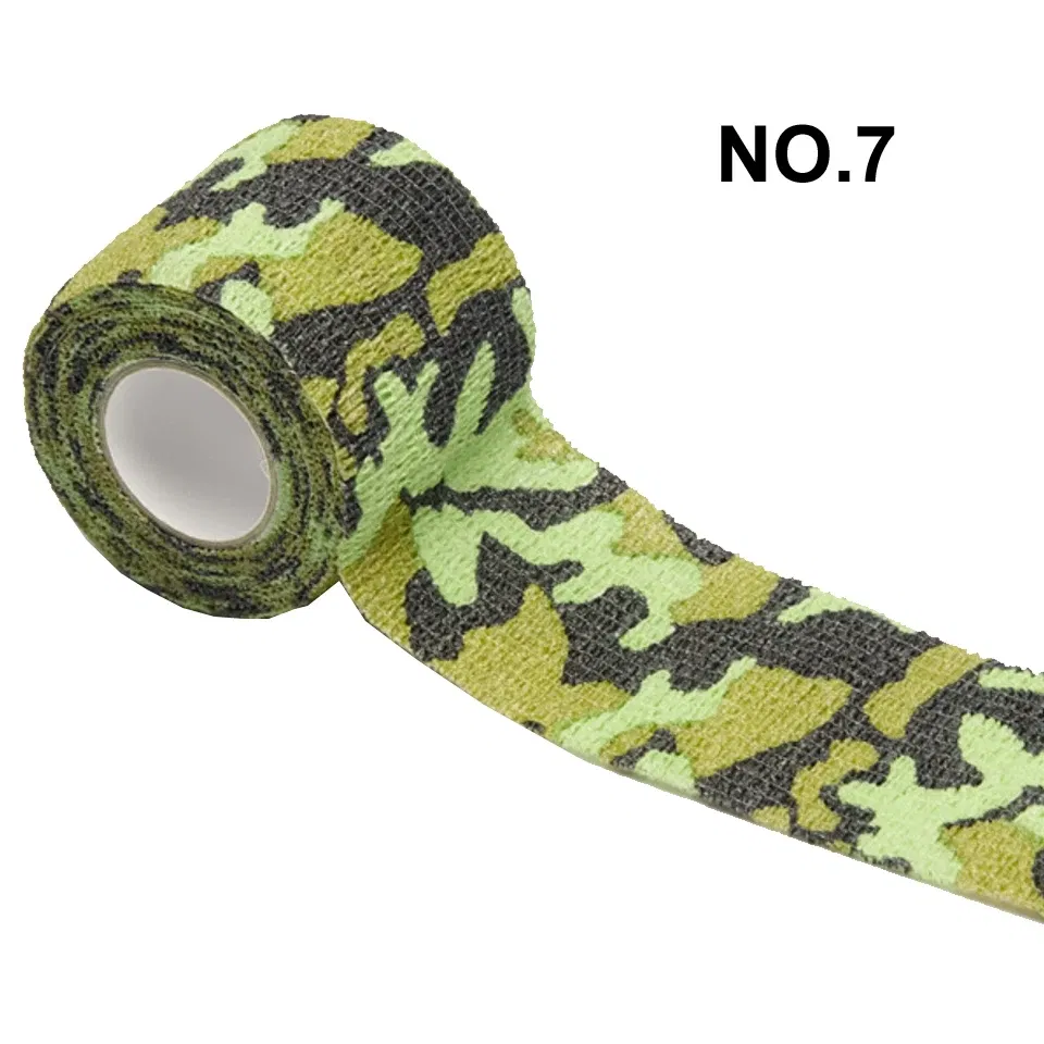 Color: DEEP BLUE - 1pc Disposable Self-adhesive Flex Elastic Bandage Tape For Tattoo Handle Grip Tube Wrap Elbow Sport Stick Accessories 5*450cm