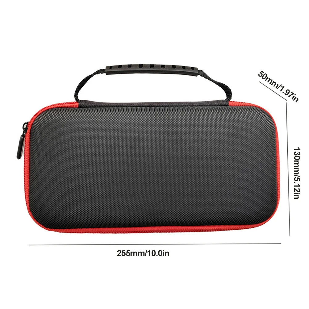 Color: black, Ships From: CHINA - For ANBERNIC RG556 Game Console Storage Bag EVA Hard Travel Carrying Case with Mesh Pocket Portable Waterproof Protective Case