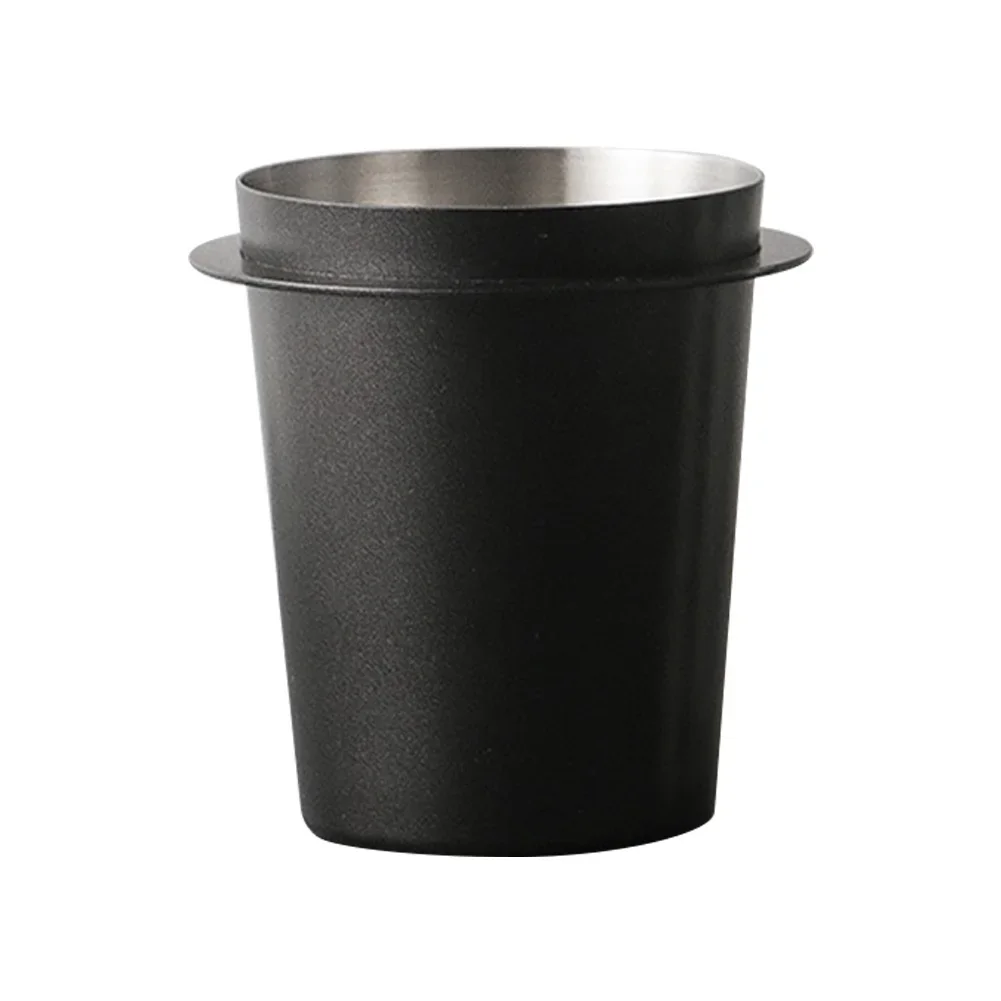 Color: Yellow - Coffee Dosing Cup 51/54/58mm Coffee Bean Measuring Cups Stainless Steel Replacement Cafe Barista Tool for Espresso Machine