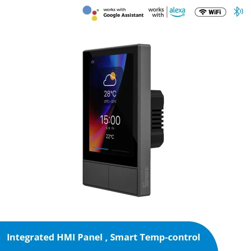 Color: Silver, Ships From: CHINA - New! NSPanel Pro Smart Home eWeLink Control Panel Smart Scene Wall Switch Home Automation Thermostat VIa Alexa Alice Google