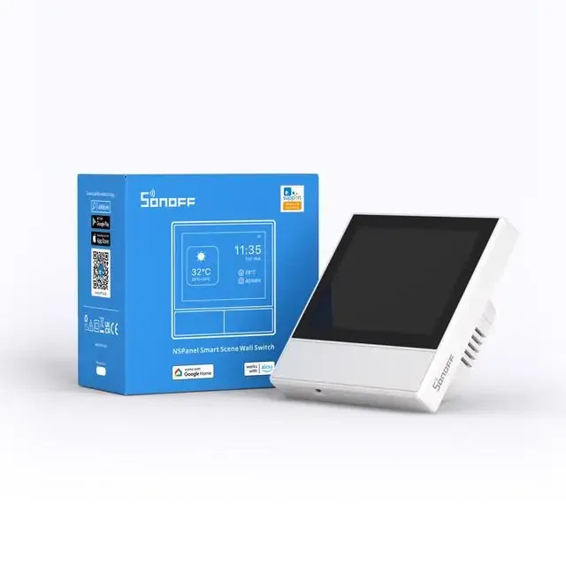 Color: Silver, Ships From: CHINA - New! NSPanel Pro Smart Home eWeLink Control Panel Smart Scene Wall Switch Home Automation Thermostat VIa Alexa Alice Google