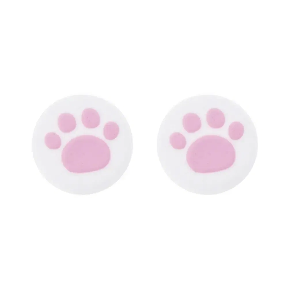 Color: SKY BLUE - 2pcs Cherry Pink Lemon For Nintendo Switch Lite OLED Analog Thumb Grip Nintend Swith Joy Con JoyCon Controller Joystick Cap Game