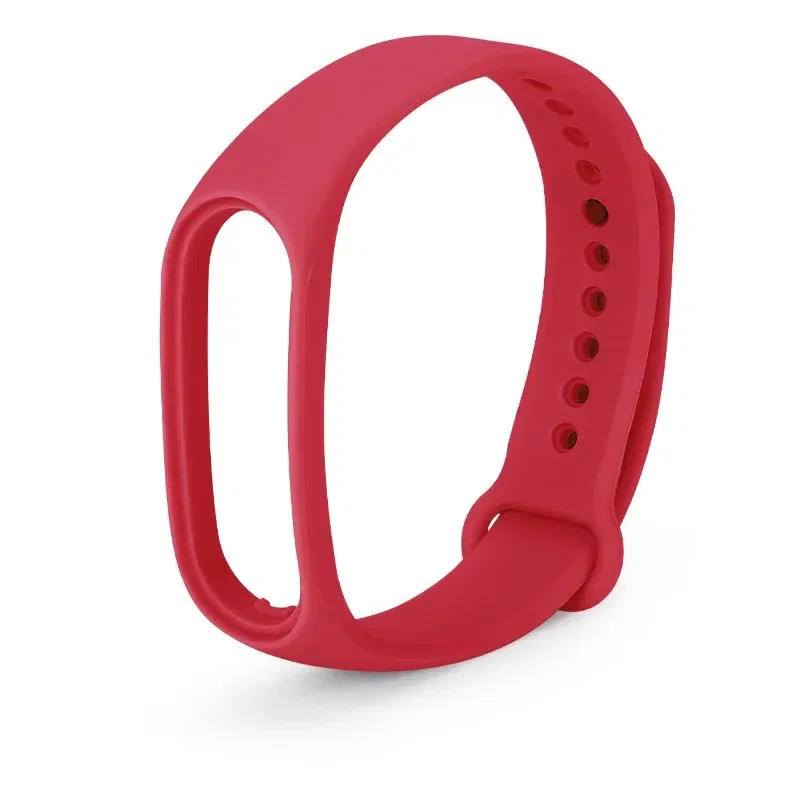 Band Color: Light Beige, Band Width: 18mm, Ships From: CHINA - Silicone Watch Strap For Xiaomi Mi Band 7 6 5 4 3 Wristband Bracelet Wrist Straps MiBand 3/4 band5 band6 Smartwatch Accessories