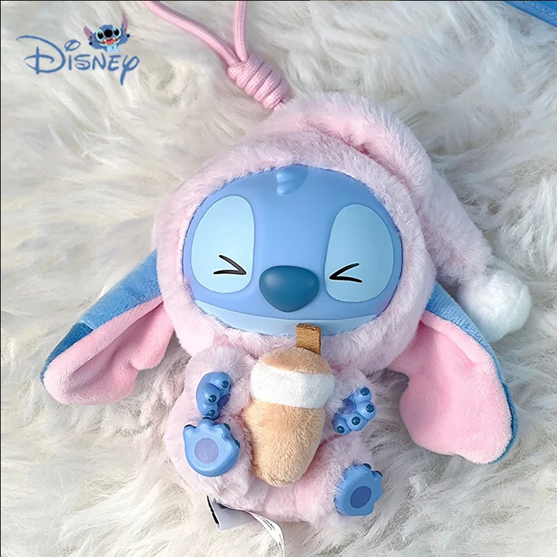 Color: Blue, Ships From: CHINA - 2025 Stitch Eat Something Before Sleep Series Blind Box Plush Dolls Pendant Cute Doll Mystery Box Surprise Toys Kids Gifts