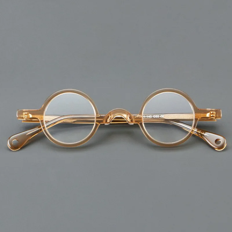 Frame Color: green, Eye Prescription: +600 - VCKA Photochromic Acetate Myopia Glasses Men Retro Small Round Frames Women Custom prescription Anti-Blue Eyewear -0.5 TO -10