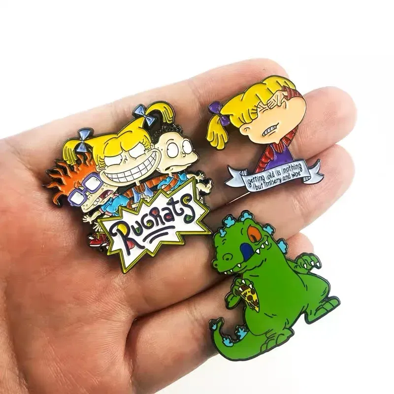 Custom Fashion Pins Metal Logo Badges Brooch Hard Soft Enamel Lapel Pins for Clothing Decorative Manufacturer Supply