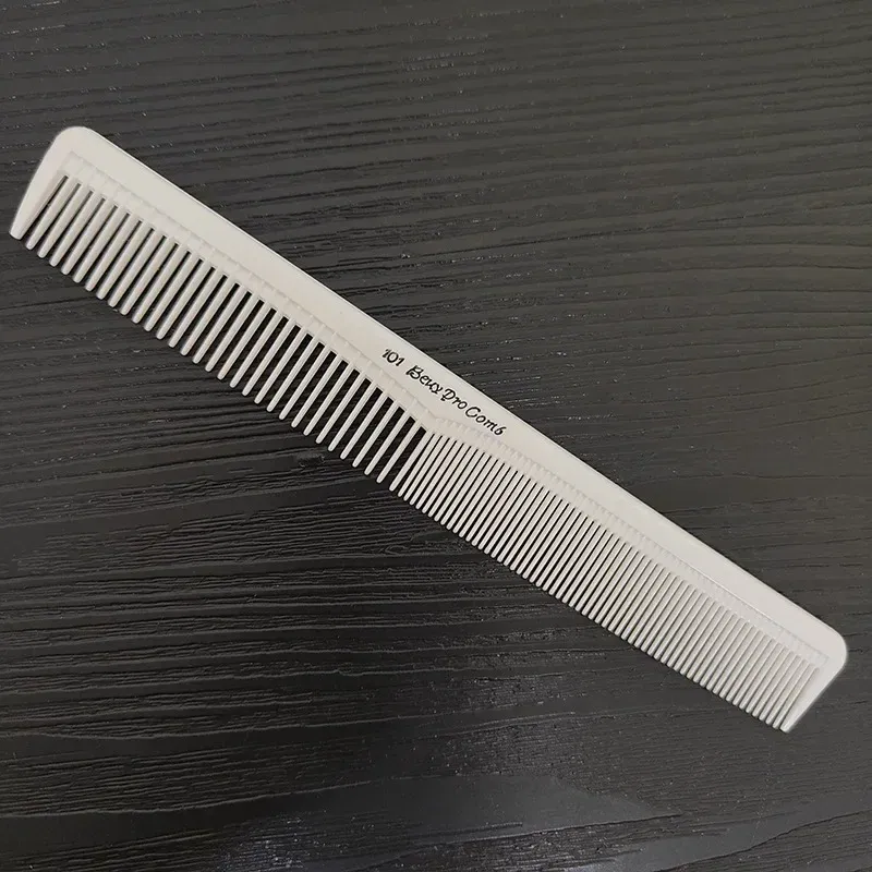Color: Red - New Hot Pro Hair Cutting Comb Professional Hairdressing Comb Hair Brushes Salon Hair Cutting Styling Tools Barber Comb