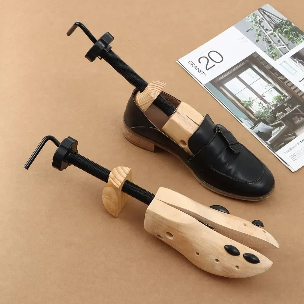 Color: Blue, Ships From: CN - Shoe Care Home Supply S-L Size Shoe Accessories Wooden Adjustable Boot Expander Shaper Flats Pumps Shoe Stretcher
