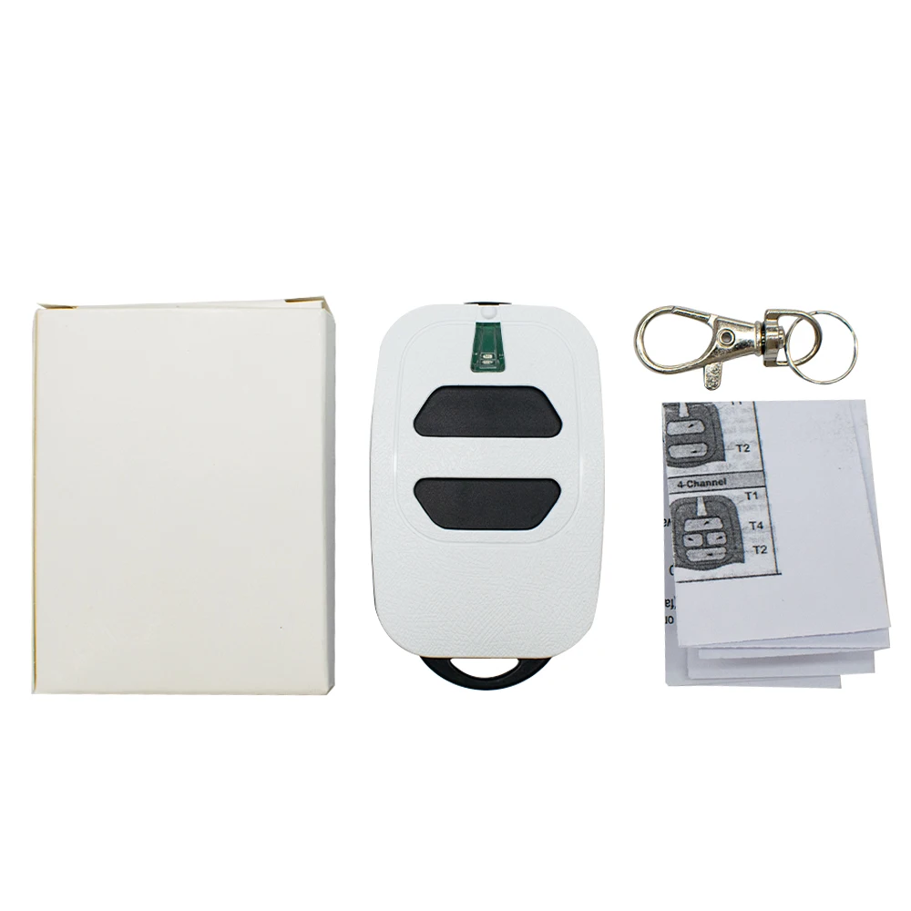 Color: WHITE - Garage Remote Control DEA GTI2 GTI4 GT2 GT4 MIO TR2 TR4 GOLD 288 289 TR2N TR4N Gate Door Opener Command 433.92mhz Rolling Code