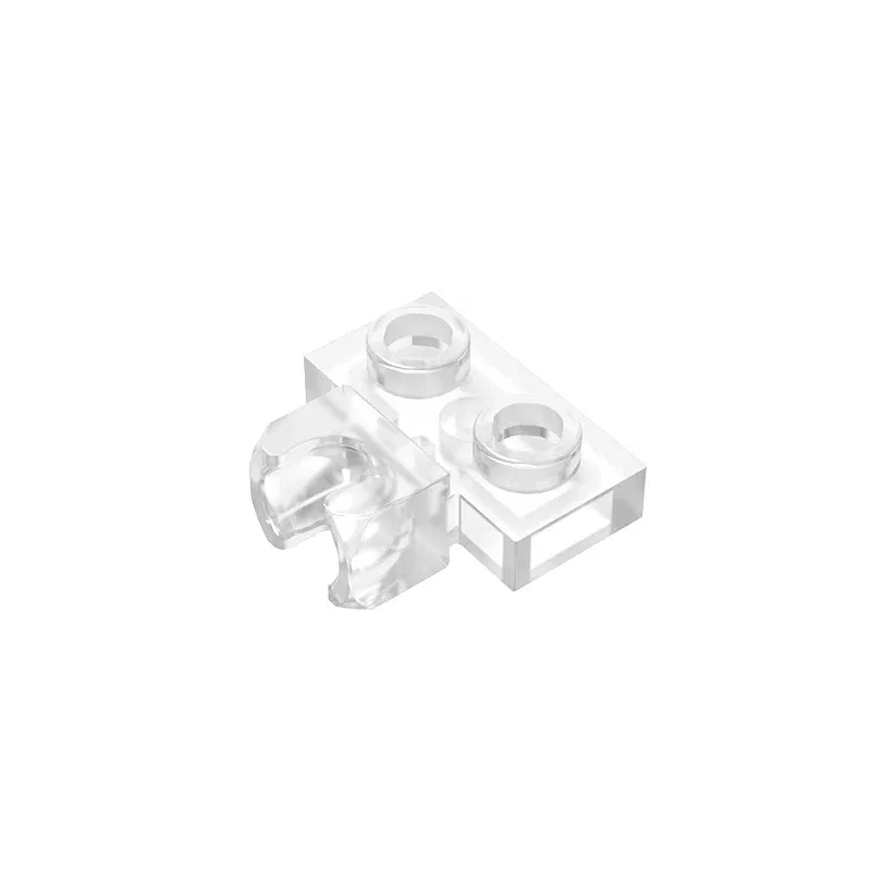 Color: Light  Blue - MOC PARTS GDS-850  Plate, Modified 1 x 2 with Small Tow Ball Socket on Side compatible with lego 14704 pieces of children's toys