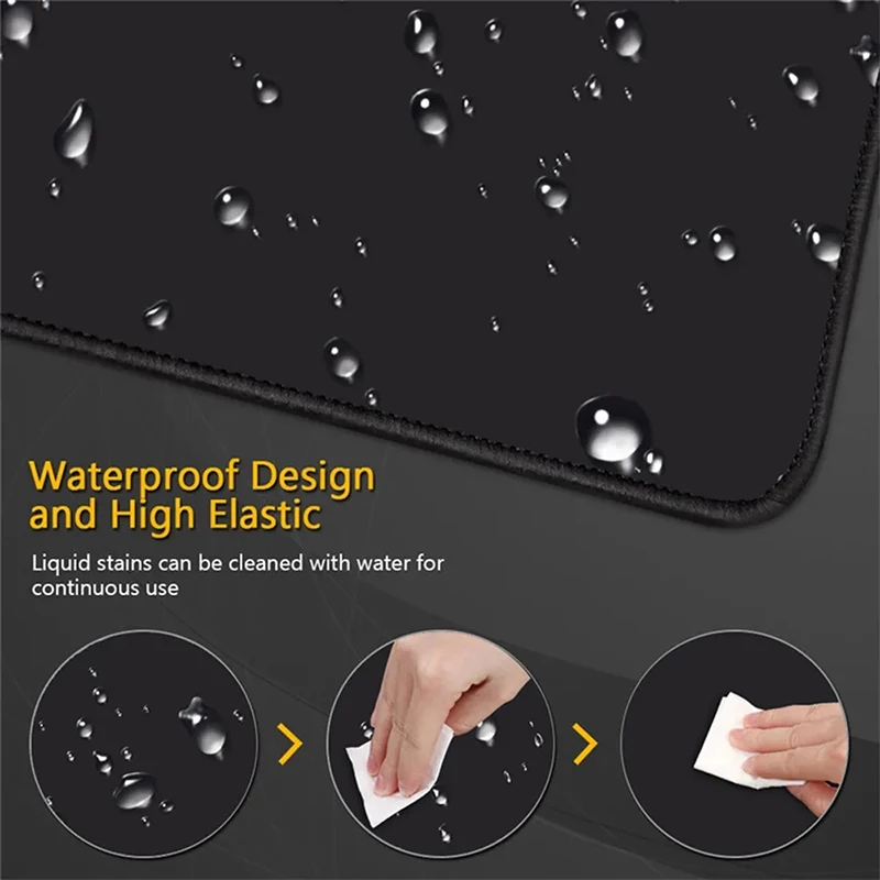 Size: S, Color: BROWN - Japanese Art Dragon Mouse Pad Gaming XL Home New HD Mousepad XXL Keyboard Pad Non-Slip Office Carpet Laptop Mice Pad Mouse Mat