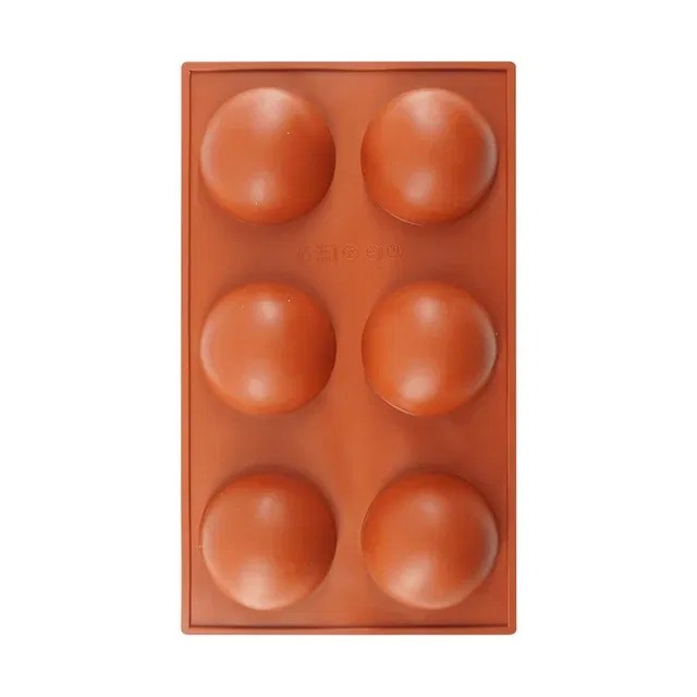 Color: Clear, Ships From: CHINA - 3D Round Half Sphere Molde Silicona Silicone Molds for Baking DIY Baking Mold Chocolate Cake Mold Molde De Silicona Reposteria