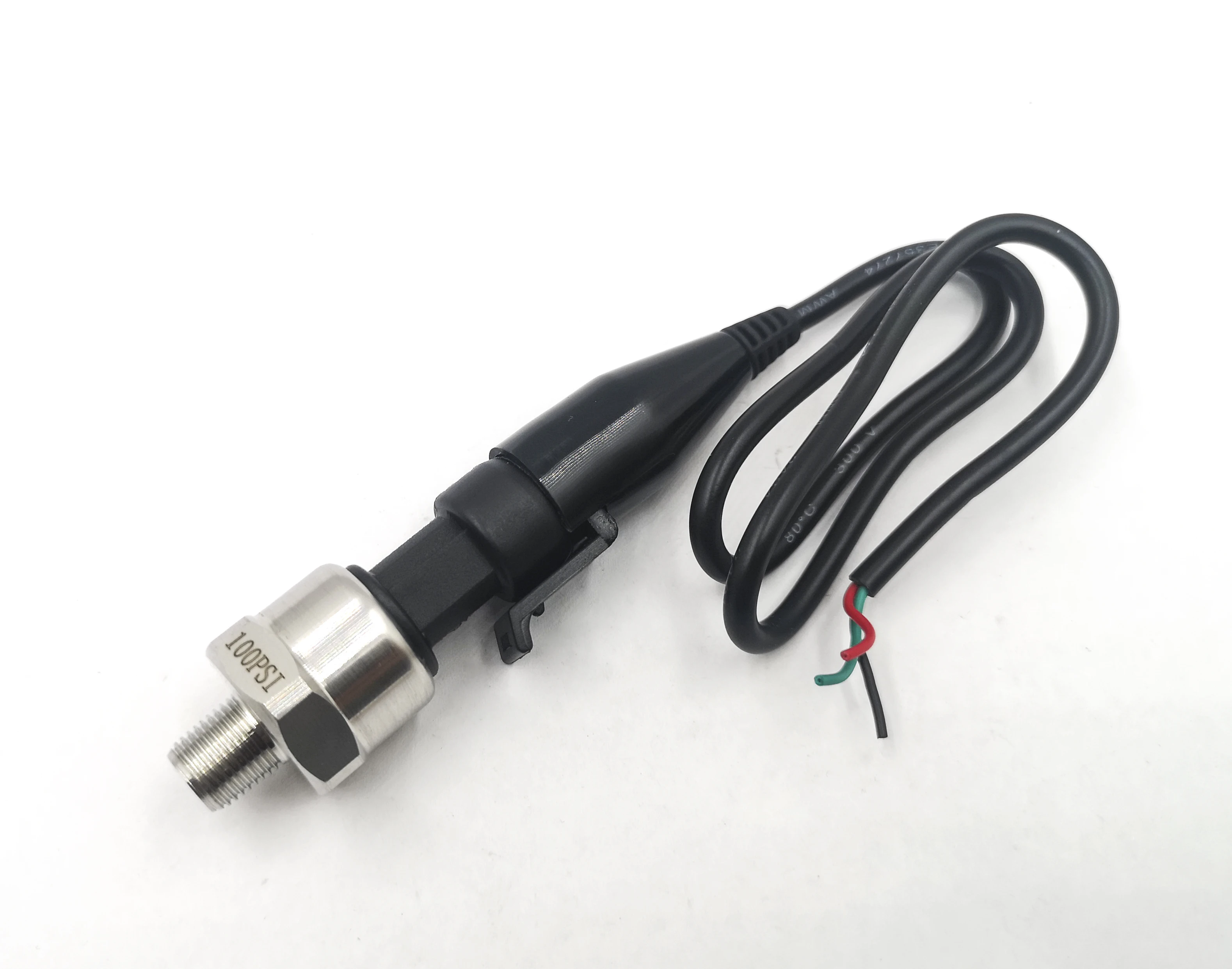 Color: Gold - pressure sensor transducer transmitter for water oil fuel gas air 1/8NPT DC 5V ceramic sensor stainless steel 5-300psi optional