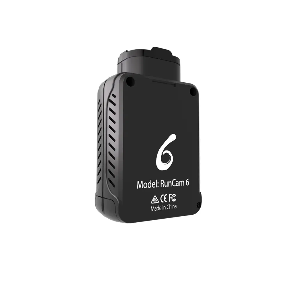 Color: Black - RunCam 6 4K 30FPS FPV Action Sport Camera