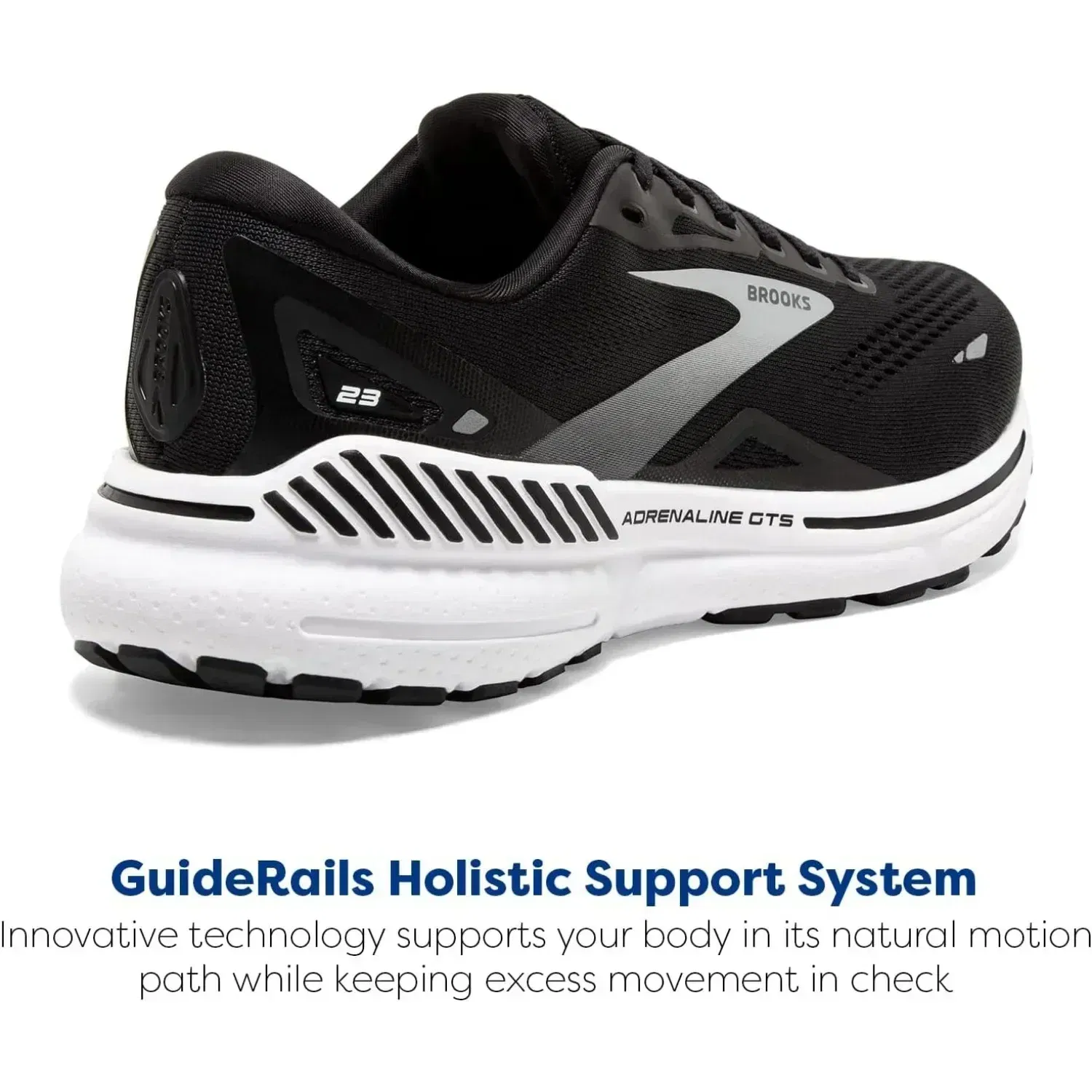 Color: Silver, Shoe Size: 42 - Brooks Men?™s Adrenaline GTS 23 Supportive Running Shoe