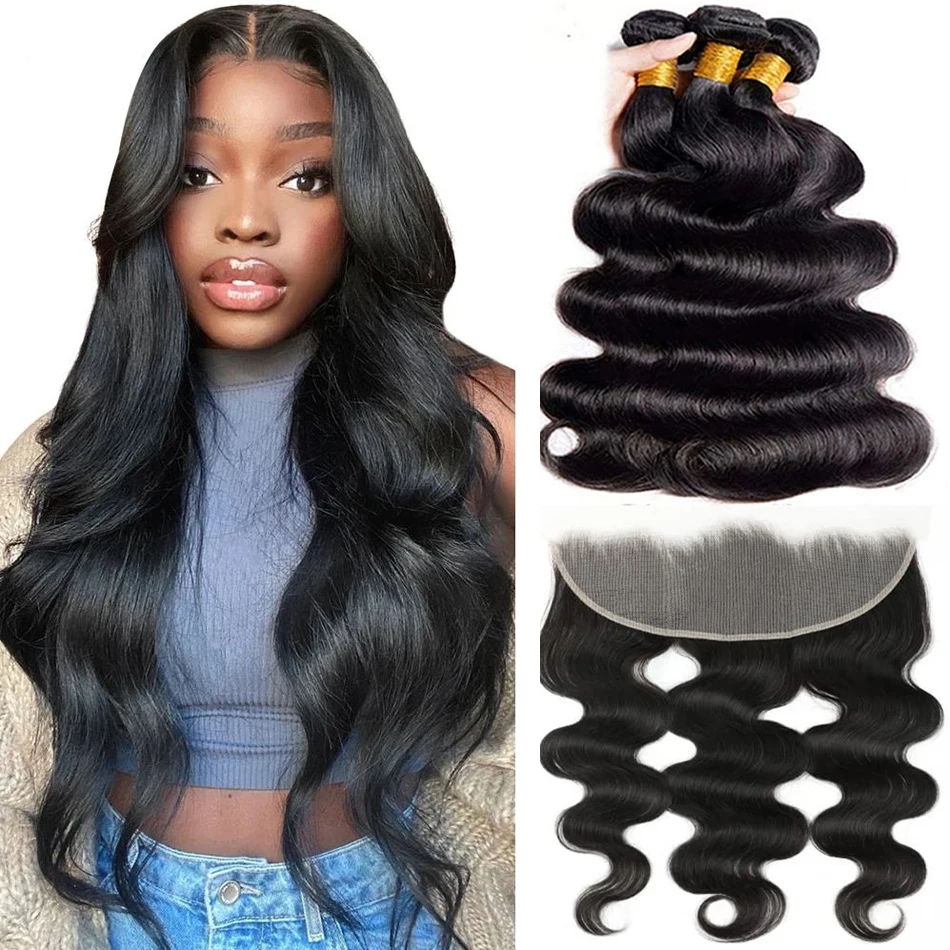 Length: 26 26 26 & Closure20, Color: OMBRE, Ships From: CHINA, Material Grade: Remy Hair, Lace Size: 13" x 4" - Bundles With 13x4 Lace Frontal Brazilian Body Wave 3 Bundles With 13x4 Transparent Lace Frontal Closure Virgin Human Hair Bundle