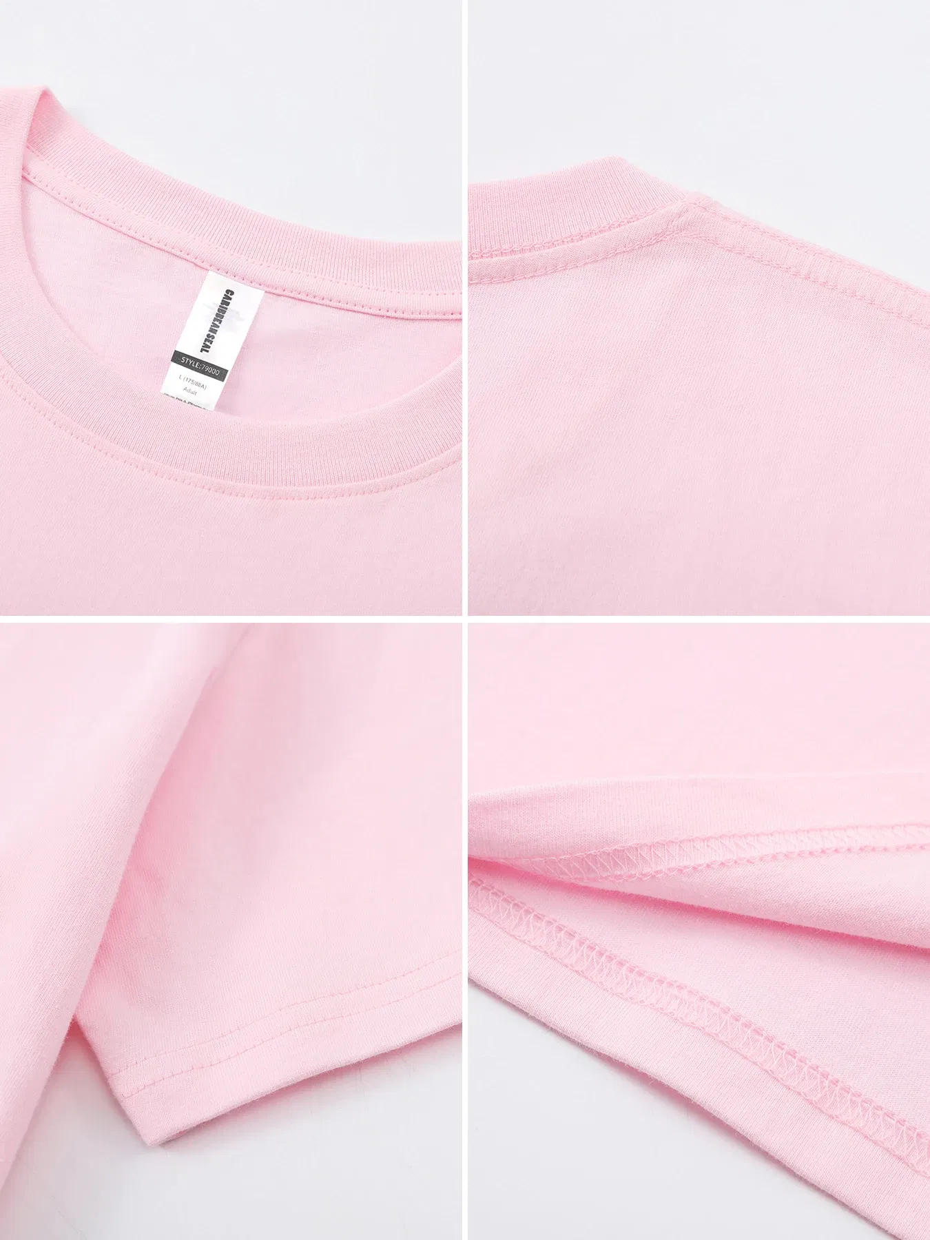 Color: Clear, Size: L - Summer Lemon Cherries Prints T-Shirts Cotton Women's Tops Oversize O-Neck Soft Short Sleeve tees Street Casual Womans Clothes