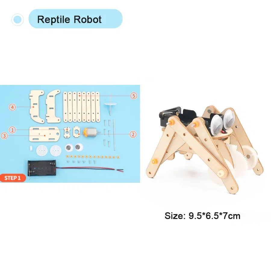 Color: Multicolor - DIY Handmade Small Production Physical Model Assembly Craft Technology Science Experiment Educational Toy Project for School Kid