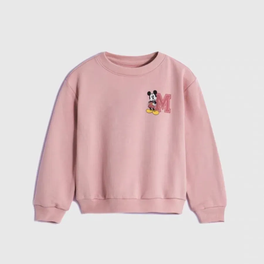 Color: WHEAT, Kid Size: 18M - Spring New Mickey Sweatshirt Loose Fashion Long Sleeved Tops O-neck Children Baby Casual Hoodies Boys Clothing Cartoon Sweater