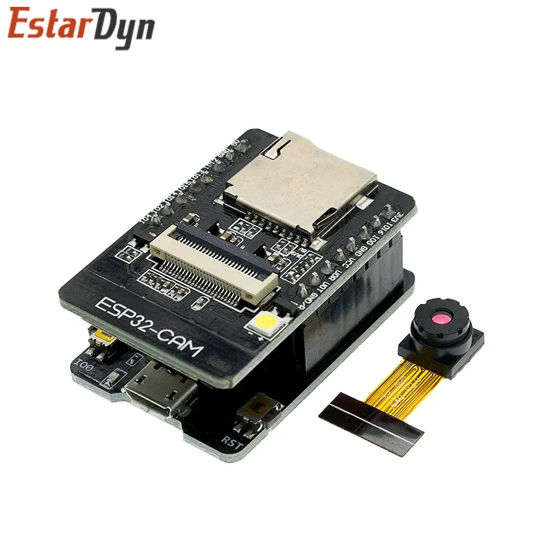 Color: Pink - ESP32-CAM ESP32-CAM-MB MICRO USB ESP32 Serial to WiFi ESP32 CAM Development Board CH340 CH340G 5V Bluetooth+OV2640 Camera
