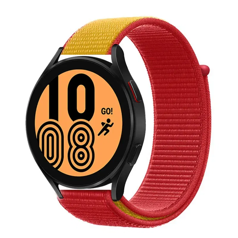 Band Color: Khaki, Band Width: 22mm - 20mm/22mm nylon Band