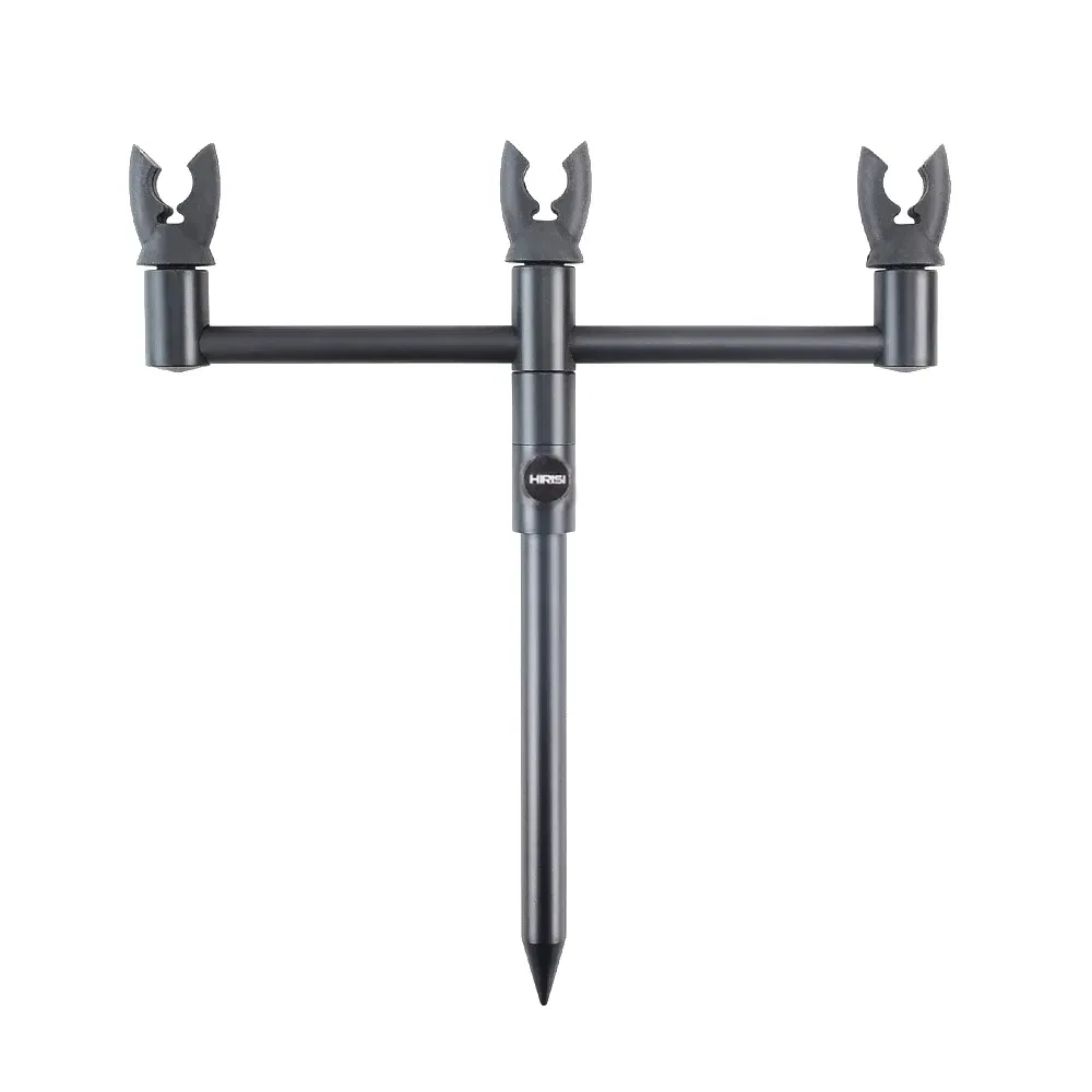 Color: WHITE - Hirisi Carp Fishing Rod Pod, Bank Stick and Buzz Bar, Fishing Rod Holder, Support The Fishing Rod