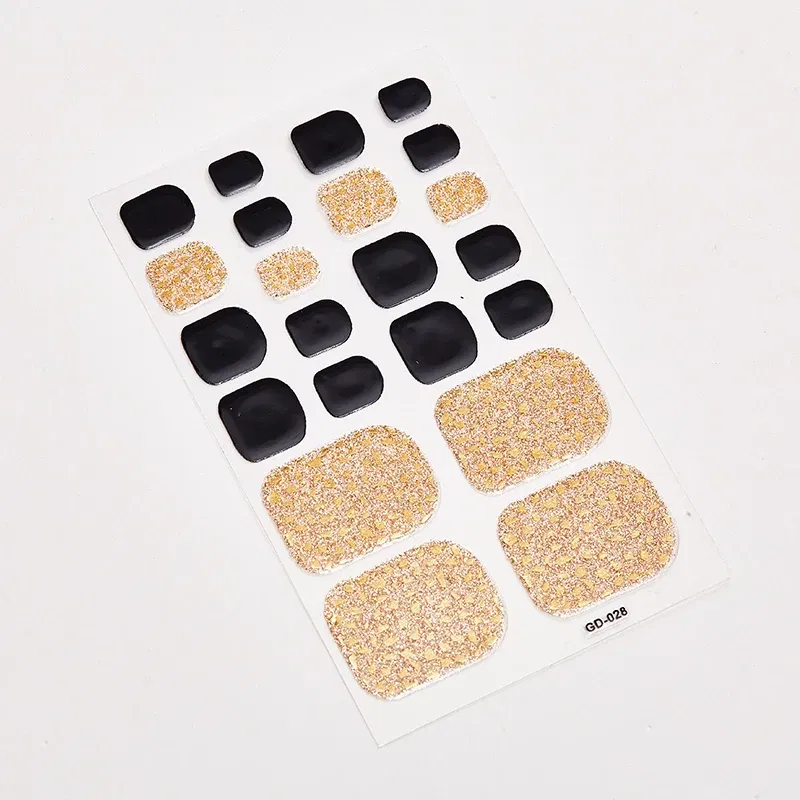 Color: dusty wine - 22 Tips/Sheet Women Salon Nail Wraps DIY Self Adhesive Nail Sticker Decals Plain Stickers Nails Sticker Designer Designed
