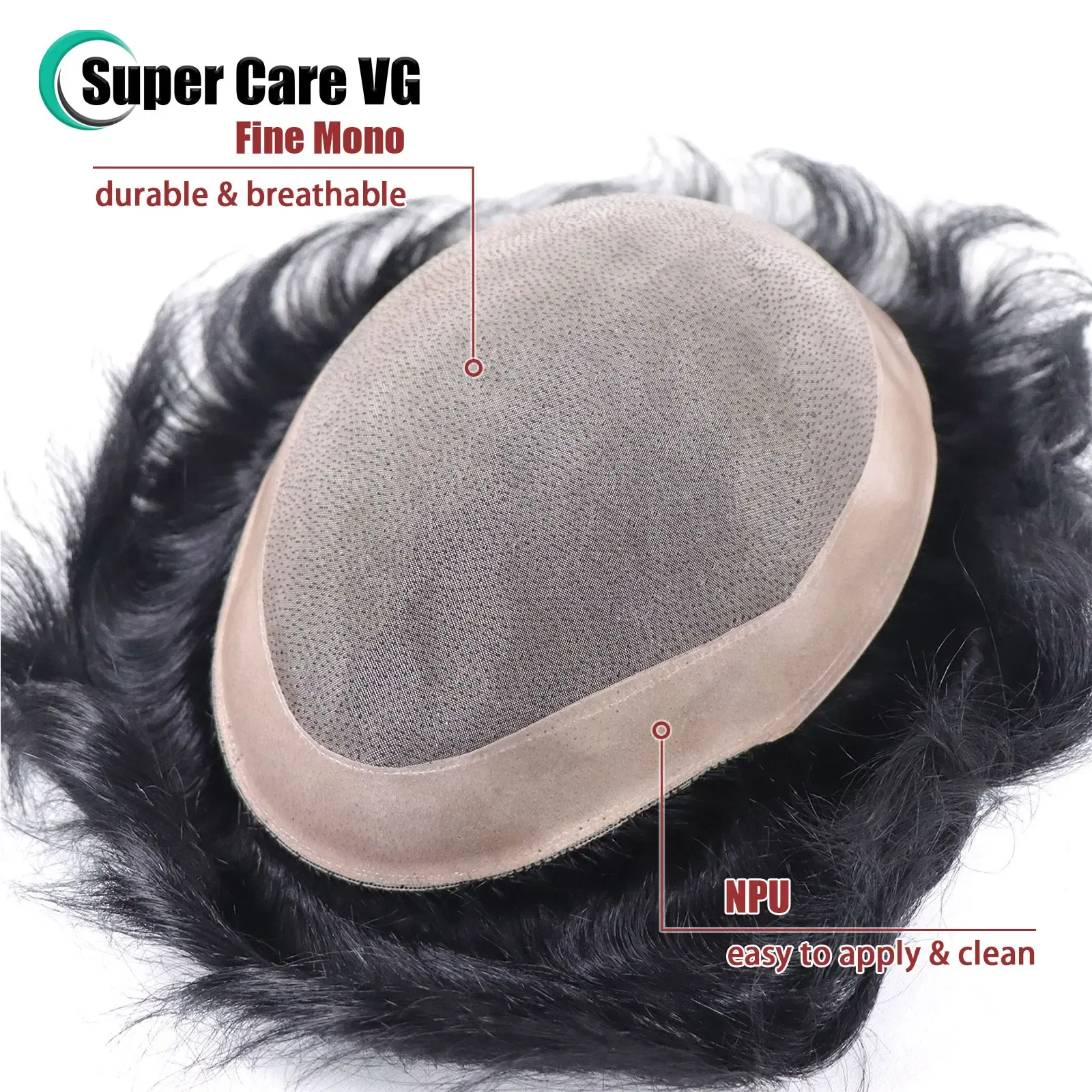 Toupee Color: 6#, Length: 6 inches, Toupee Size: 7x10 - 6*8/ 6*9/ 7*10/8*10 Lace With PU Toupee Men Breathable French Lace Front Men's Wig Human Hair Toupee Men's Replacement Systems