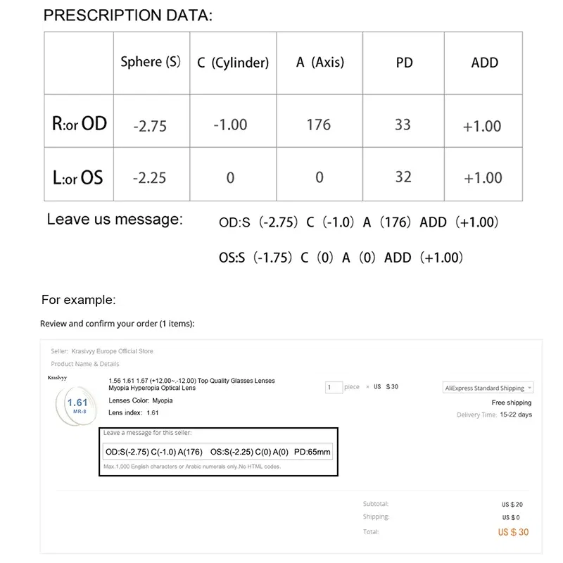 Lenses Color: green, Lens Index: 1.67 - 1.56 1.61 1.67 Progressive Lenses Anti Blue Ray Photochromic Gray Multifocal Prescription lenses High Quality Bifocus Lenses