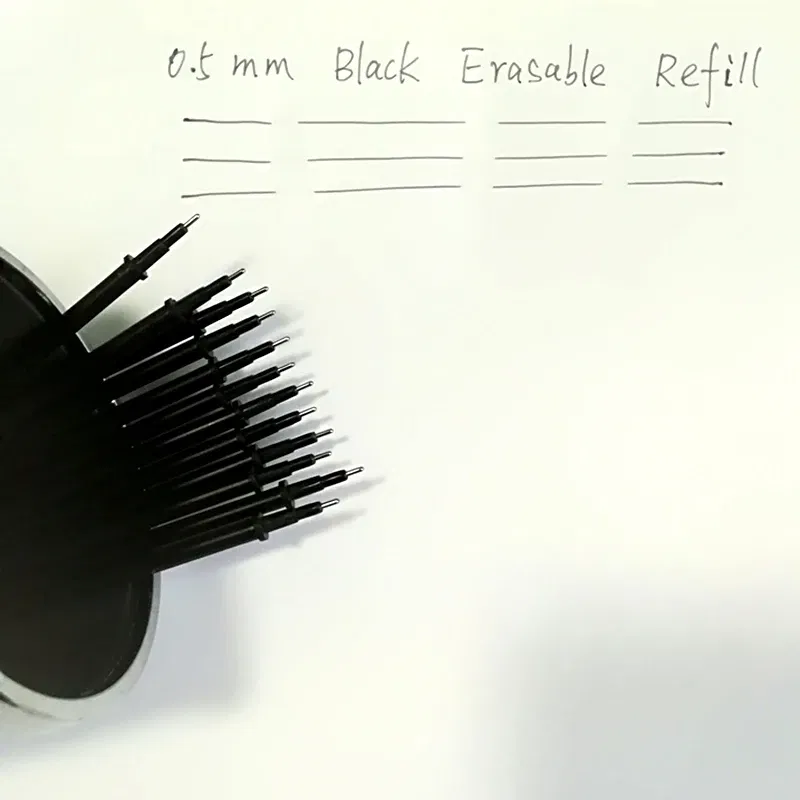 Color: Red - Gel Ink Refills and Friction Erasable Gel Pens Extra Fine Point 0.5 mm Black Red Blue Ink