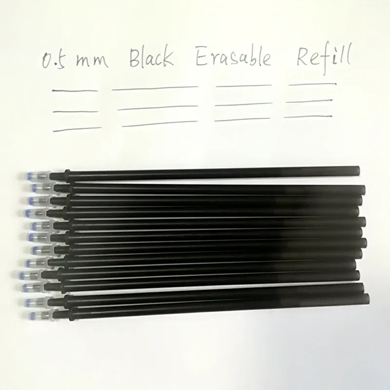 Color: Red - Gel Ink Refills and Friction Erasable Gel Pens Extra Fine Point 0.5 mm Black Red Blue Ink