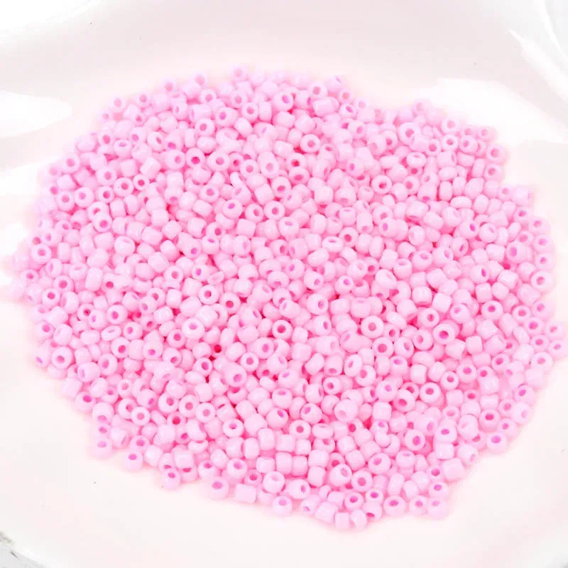 Color: Blue, Item Diameter: 3mm - 150-1000pcs 2/3/4mm Charm Czech Glass Seed Beads DIY Bracelet Necklace Beads For Jewelry Making DIY Earring Necklace