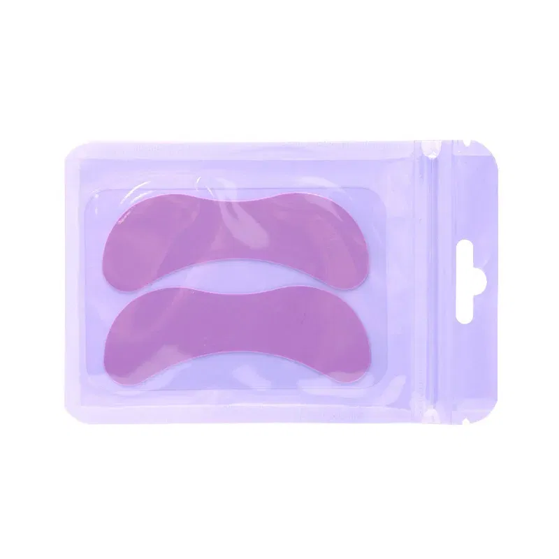 Color: Yellow, Ships From: CHINA - 2Pcs Hot Eyelash Patches Competitor Eyelash Pads Multi-Color Eyelash Patches Silicone Eye Patches Universal Grafted Eyelash Pads