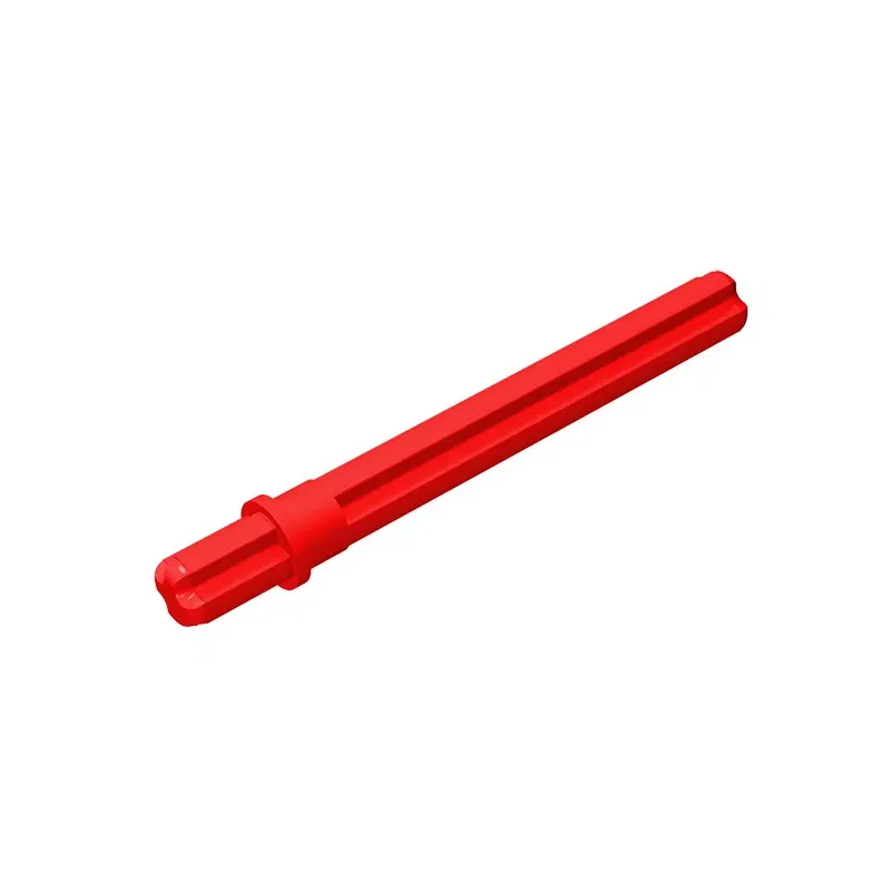 Color: Red - Gobricks GDS-886 Technical, Axle 5.5 with Stop compatible with lego 59426 32209 DIY Educational Building Blocks Technical