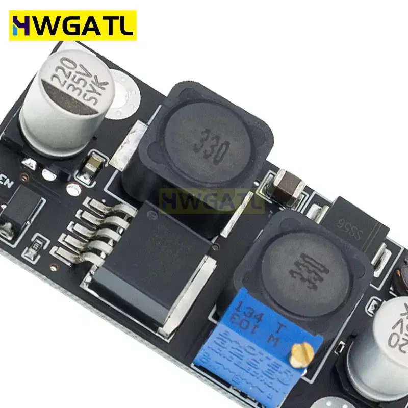 Color: Orange - XL6019 DC-DC Booster Module Power supply Module Output Adjustable Super LM2577 XL6009 step-up module output 5V 12V 24V adjustabl