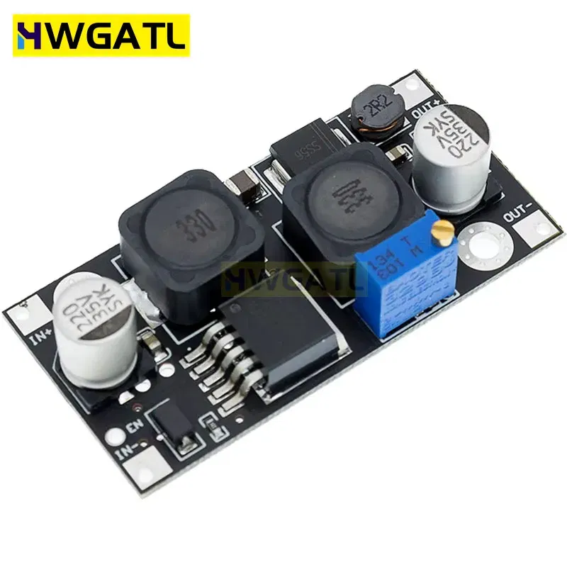 Color: Orange - XL6019 DC-DC Booster Module Power supply Module Output Adjustable Super LM2577 XL6009 step-up module output 5V 12V 24V adjustabl