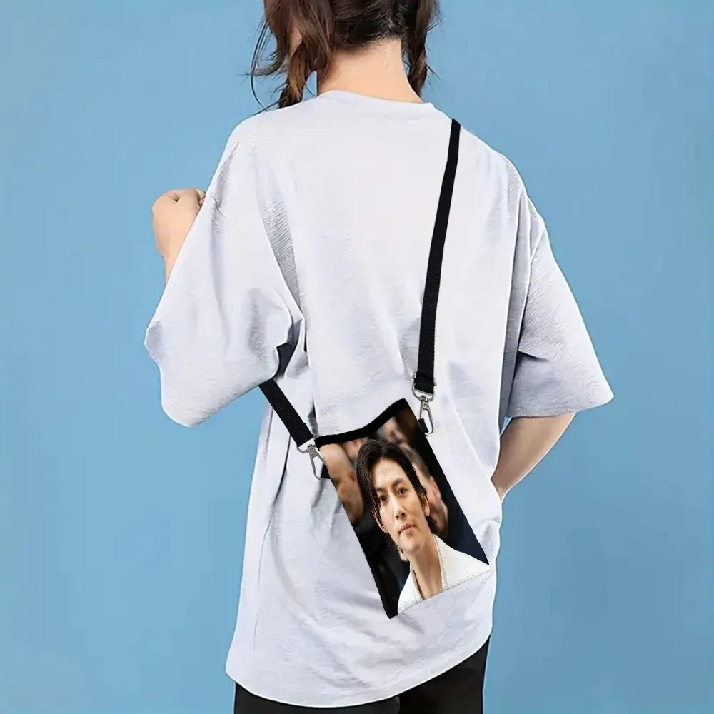 Color: Dark Khaki, Size: Extra Large - Ji Chang Wook Phone Bag Adjustable and Detachable Strap Designed for Women Crossbody Convertible ShoulderBag3.3