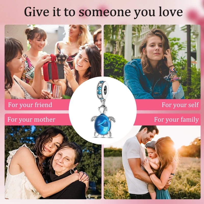 Color: Black - Hot 925 Sterling Silver Articles Daily Use Series Charms Beads Fit Original Pandora Bracelets S925 DIY Jewelry Gifts Accessories