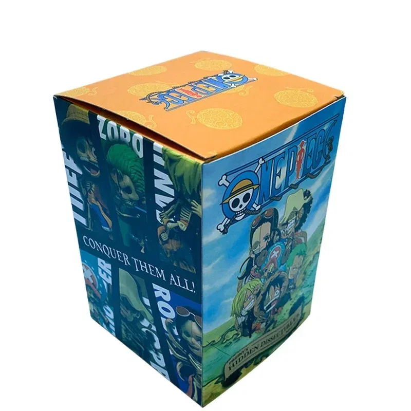 ONE PIECE Blind Box Action Figures Luffy Zoro Anime Figures Model Anatomy Series Mystery Box Q Version Doll Ornaments Toys Gift