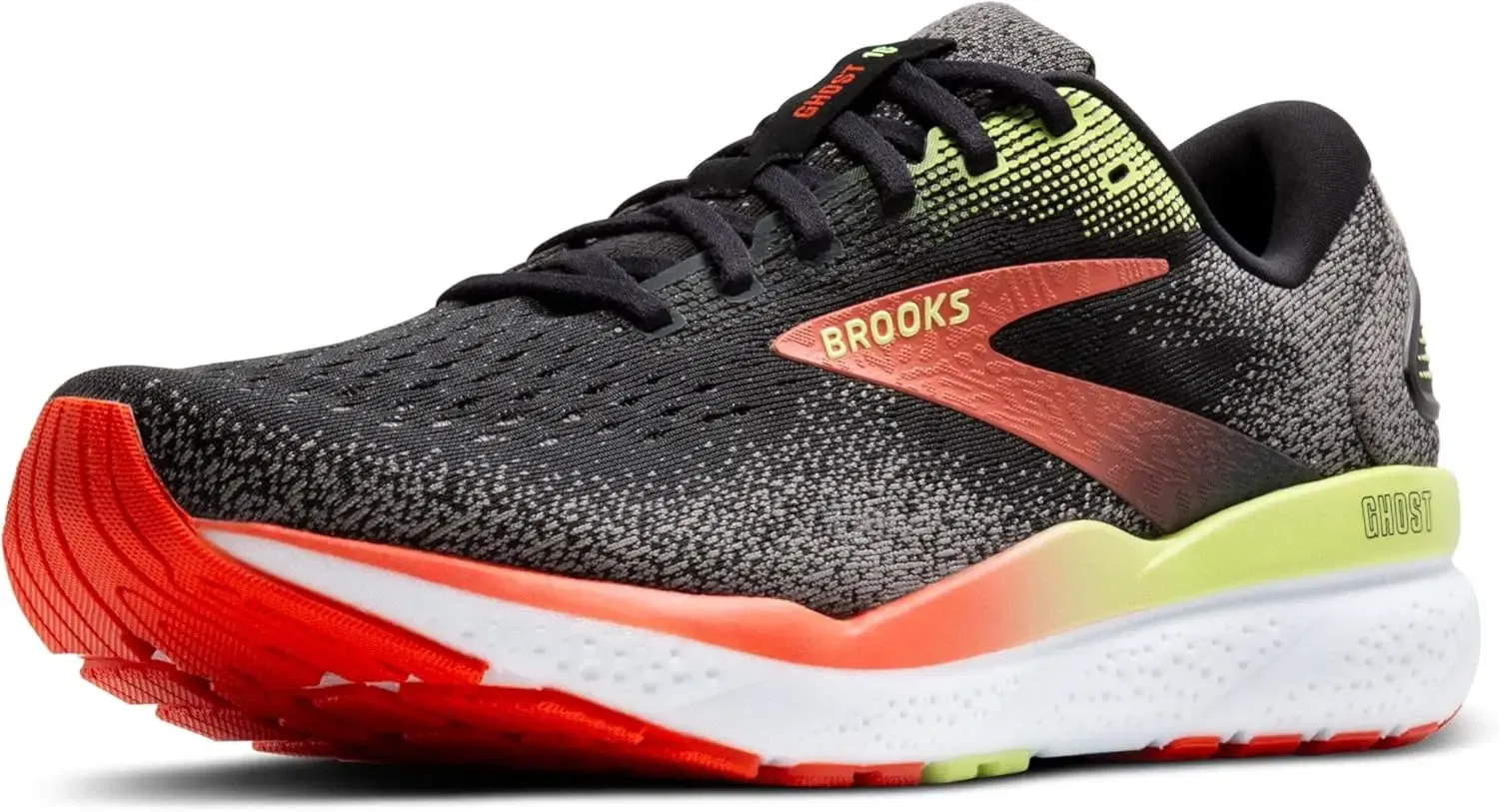 Color: Champagne, Shoe Size: 43 - Brooks Men?™s Casual Sneakers Ghost 16 Neutral Running Shoes Breathable Wear Resistant Low-top Non-slip Sports Training Shoes