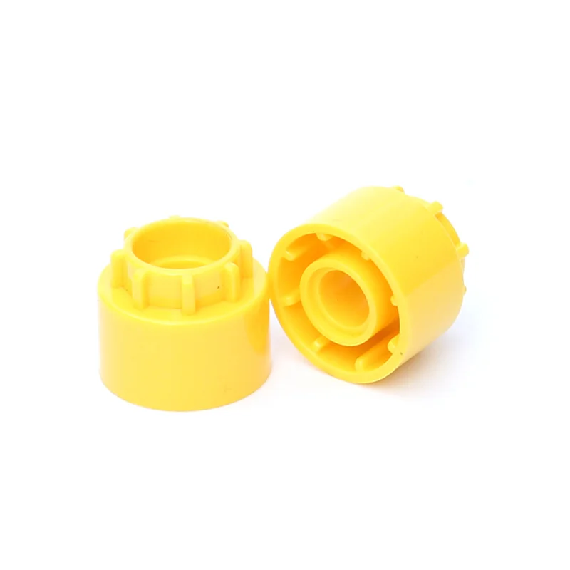 Color: Light Grey - 1 Pcs Building Blocks 35186 Driving Ring Extension with 8 Teeth Inside and Outside Brick Collections Bulk GBC MOC Set