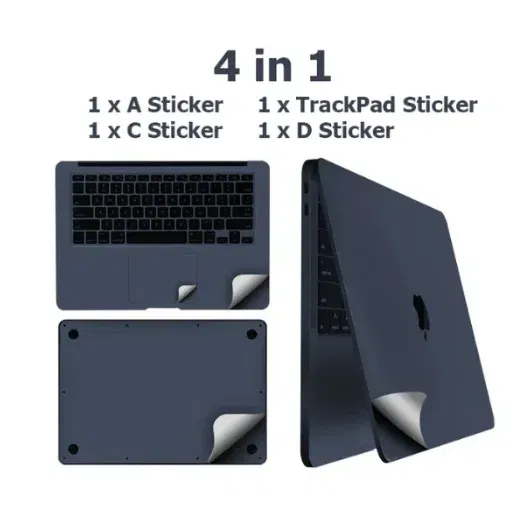 Color: army green, Application Laptop Size: 17" - Body Guard Protective Vinyl Decal Case Cover Skin For Apple Macbook Pro16" A2780 13" 15" A2681 A2779 A2485 Top/Bottom/Palmguard