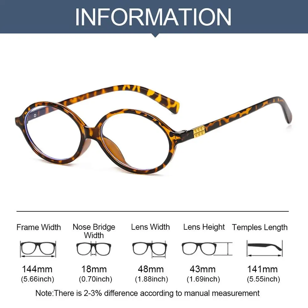 Frame Color: Clear - Y2K Retro Oval Frame Glasses Women Female  Sweet Cool Eyewear Trend Reading Computer Anti Blue Light Eyeglasses
