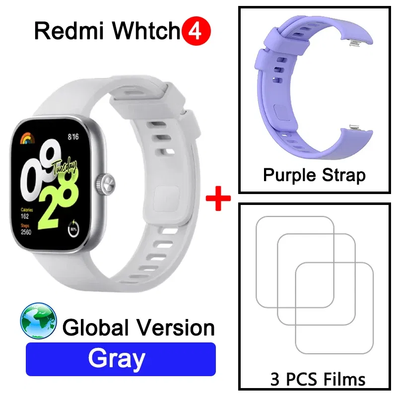 Color: Navy Blue, Ships From: CHINA - New! Global Version Watch 4 Ultra Large 1.97'' AMOLED Display GPS GNSS Smartwatch Bluetooth Phone Call Smart Sleep Monitoring