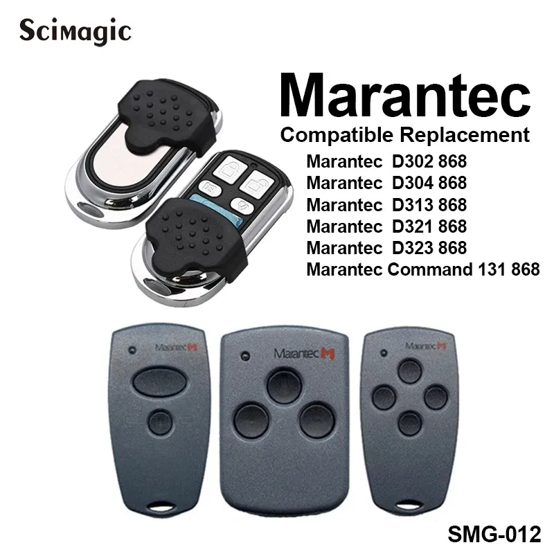 Color: Brown - Pilot 868 Marantec 868mhz Gate Remote Control Digital 302 382 384 313 Garage Door Opener Hand Transmitter D302 868 3 Mhz Copy
